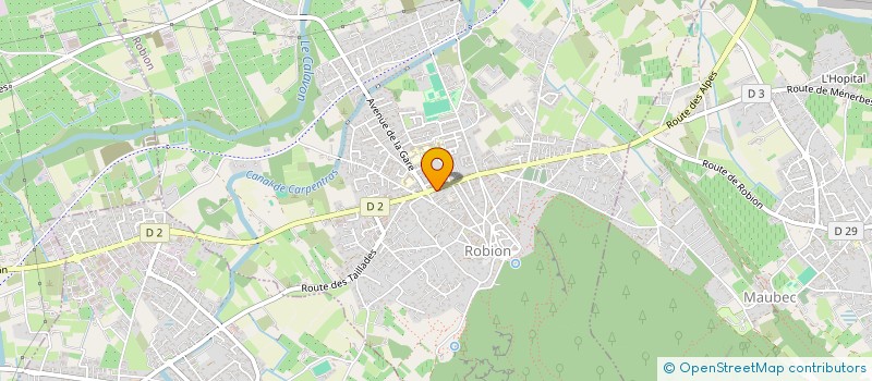 localisation de l'entreprise MADAME LAURENCE ROCHETTE  ROBION