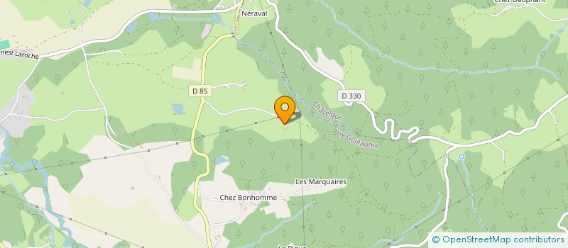 localisation de l'entreprise MADAME LAURENCE ROLLAND  PUY-GUILLAUME