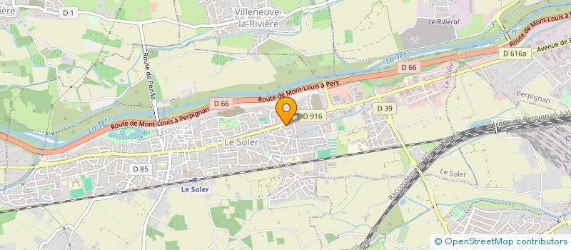 localisation de l'entreprise MADAME LAURENCE ROSSI  LE SOLER