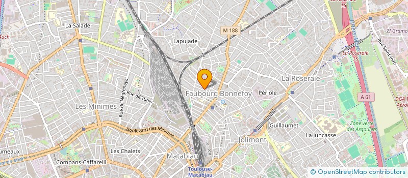 localisation de l'entreprise MADAME LAURENCE ROSSIGNOL à TOULOUSE