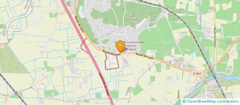 localisation de l'entreprise MADAME LAURENCE ROTICCI  PIOLENC