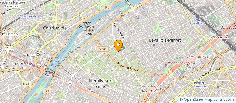 localisation de l'entreprise MADAME LAURENCE ROUMILHAC à NEUILLY-SUR-SEINE