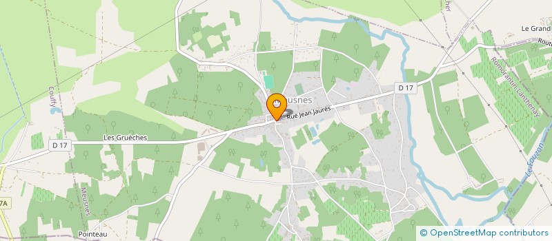 localisation de l'entreprise MADAME LAURENCE ROUPILLARD  MEUSNES