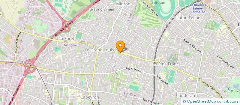 localisation de l'entreprise MADAME LAURENCE ROUQUETTE  BORDEAUX