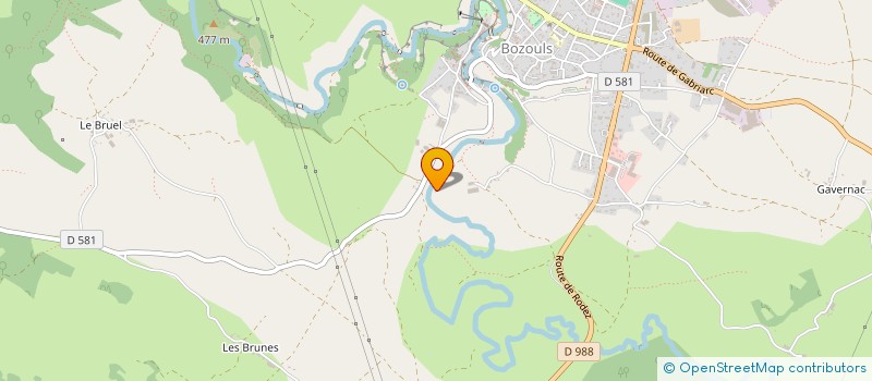 localisation de l'entreprise MADAME LAURENCE ROUS  GABRIAC