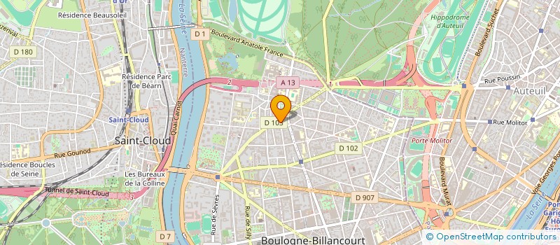 localisation de l'entreprise MADAME LAURENCE ROUSSEAU à BOULOGNE-BILLANCOURT