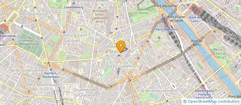 localisation de l'entreprise MADAME LAURENCE ROUSTANT  PARIS