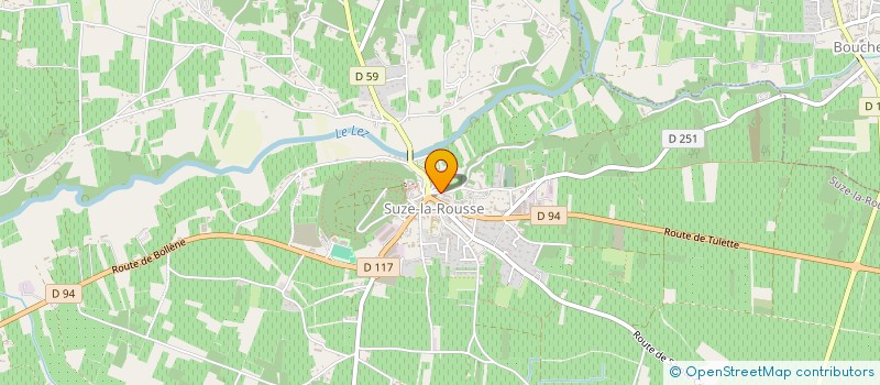 localisation de l'entreprise MADAME LAURENCE ROUX  SUZE-LA-ROUSSE