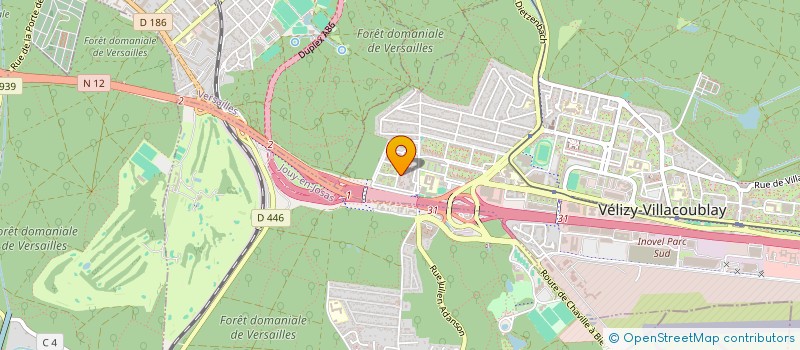 localisation de l'entreprise MADAME LAURENCE ROY  VELIZY-VILLACOUBLAY