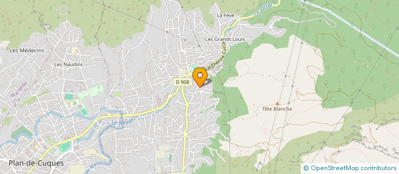 localisation de l'entreprise MADAME LAURENCE RUFFAT  ALLAUCH