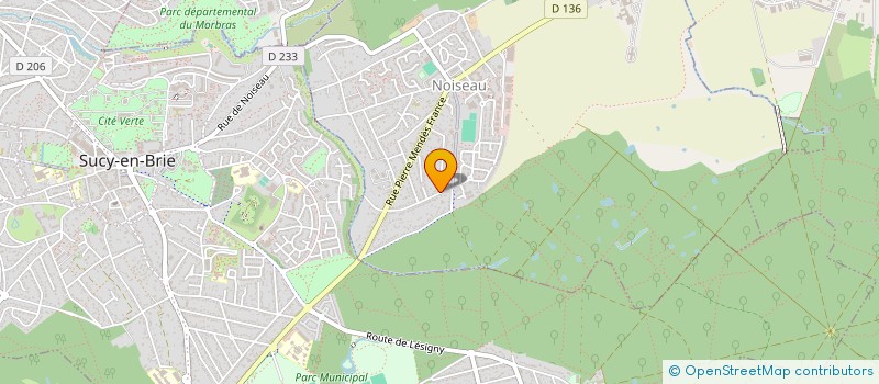 localisation de l'entreprise MADAME LAURENCE RUSSO  NOISEAU