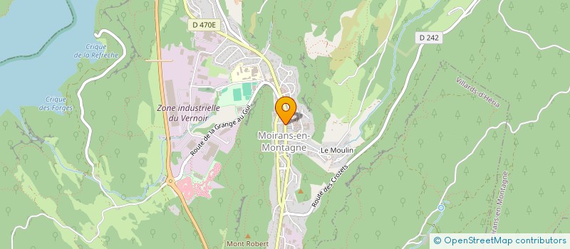 localisation de l'entreprise MADAME LAURENCE SAILLARD  MOIRANS-EN-MONTAGNE