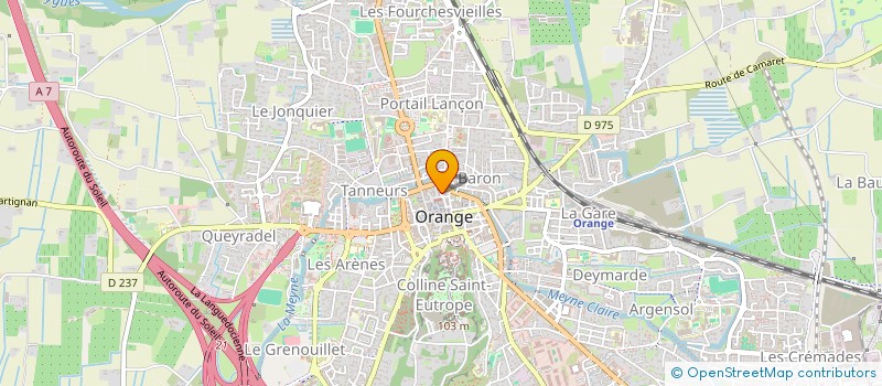 localisation de l'entreprise MADAME LAURENCE SARTOR  ORANGE