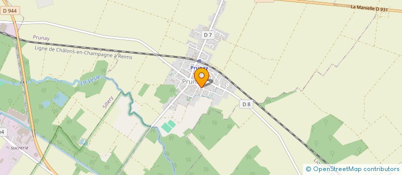 localisation de l'entreprise MADAME LAURENCE SARTOR  PRUNAY