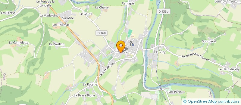 localisation de l'entreprise MADAME LAURENCE SCELO  CLECY