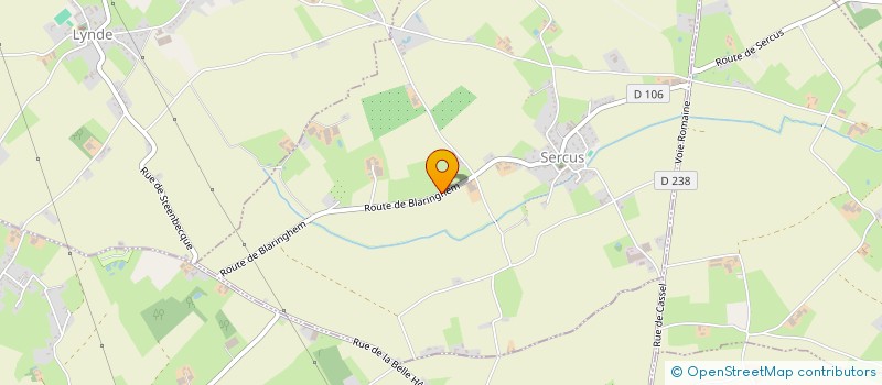 localisation de l'entreprise MADAME LAURENCE SCHRICKE  SERCUS