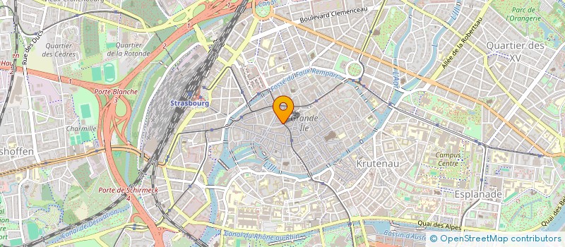 localisation de l'entreprise MADAME LAURENCE SCHULLER à STRASBOURG