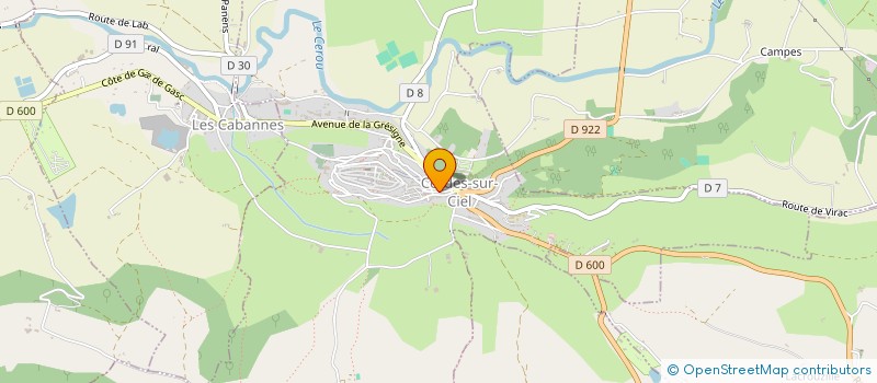 localisation de l'entreprise MADAME LAURENCE SCIMONE à CORDES-SUR-CIEL