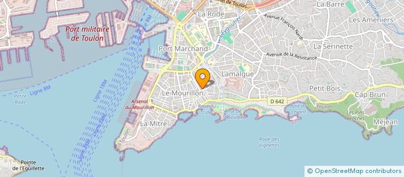 localisation de l'entreprise MADAME LAURENCE SCOLAN à TOULON