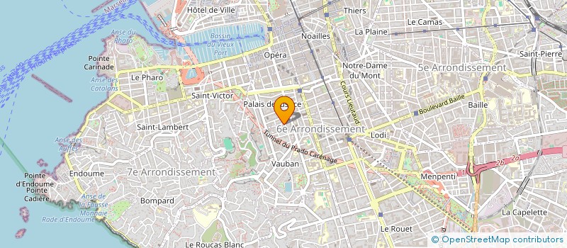 localisation de l'entreprise MADAME LAURENCE SEBBAH à MARSEILLE