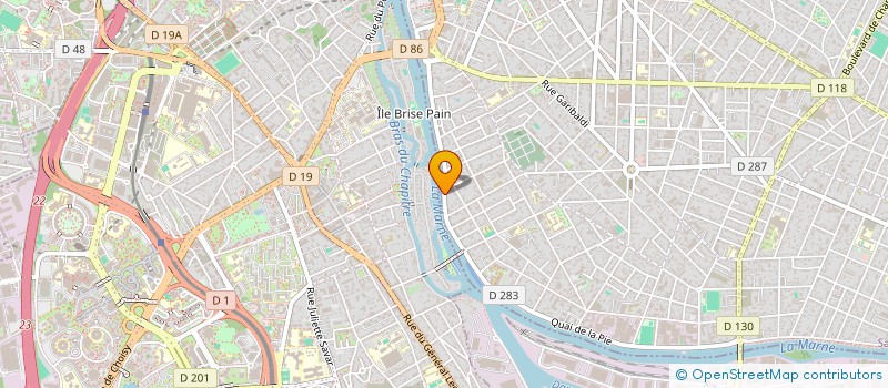 localisation de l'entreprise MADAME LAURENCE SEKSIK  SAINT-MAUR-DES-FOSSES