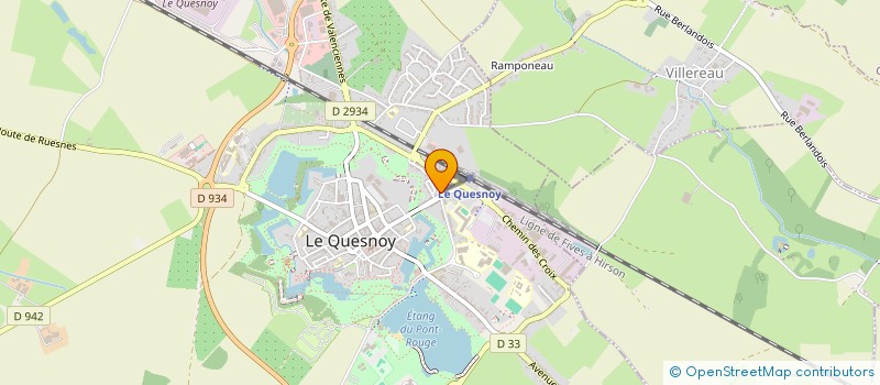 localisation de l'entreprise MADAME LAURENCE SELIGA à LE QUESNOY