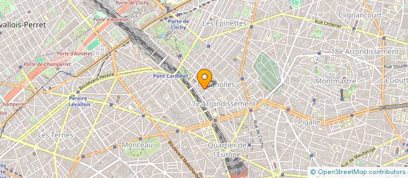 localisation de l'entreprise MADAME LAURENCE SERRA à PARIS