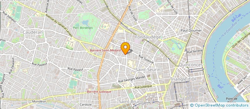 localisation de l'entreprise MADAME LAURENCE SEZE à BORDEAUX