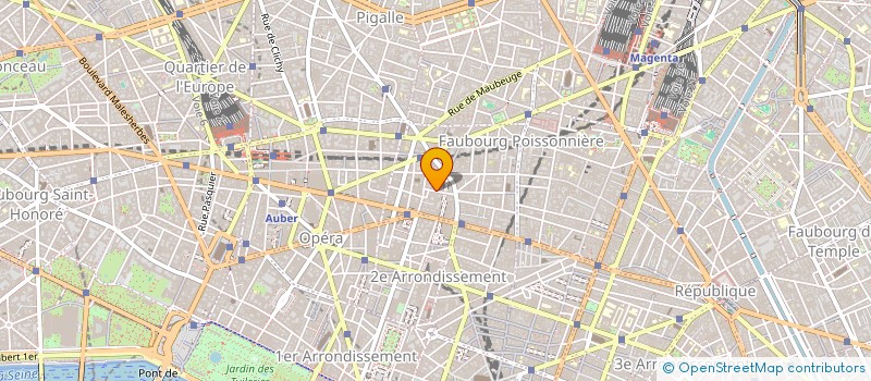 localisation de l'entreprise MADAME LAURENCE SIMON à PARIS