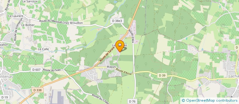 localisation de l'entreprise MADAME LAURENCE SIVIGNON  MOIRE