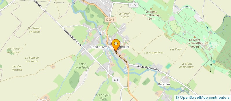 localisation de l'entreprise MADAME LAURENCE SOIRON à REBREUVE-RANCHICOURT