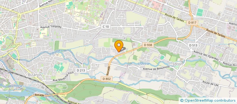 localisation de l'entreprise MADAME LAURENCE SOM  BIZANOS