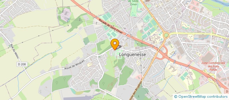 localisation de l'entreprise MADAME LAURENCE SOUDANT  LONGUENESSE