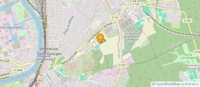 localisation de l'entreprise MADAME LAURENCE SOULAIMANA  VILLENEUVE-SAINT-GEORGES
