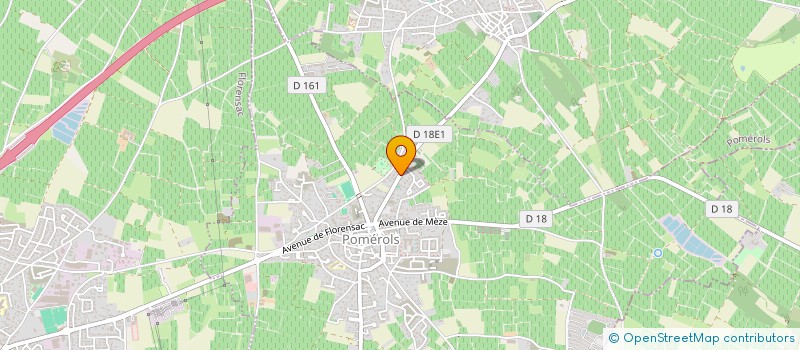 localisation de l'entreprise MADAME LAURENCE SOULIE  POMEROLS