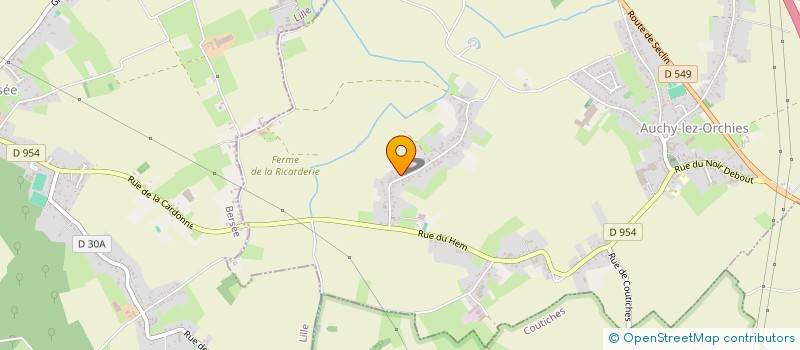 localisation de l'entreprise MADAME LAURENCE SPELEERS  AUCHY-LEZ-ORCHIES