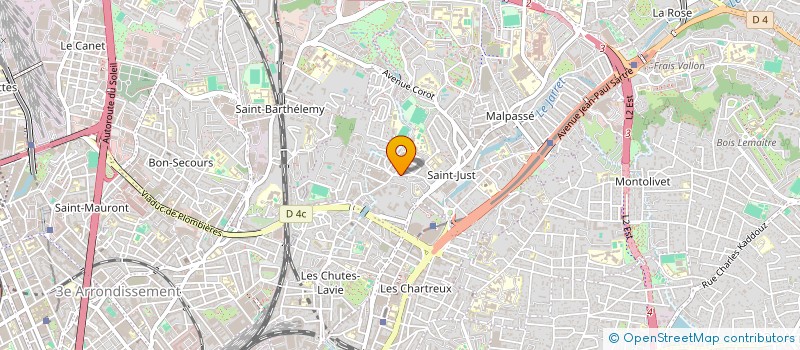 localisation de l'entreprise MADAME LAURENCE STEVAUX à MARSEILLE
