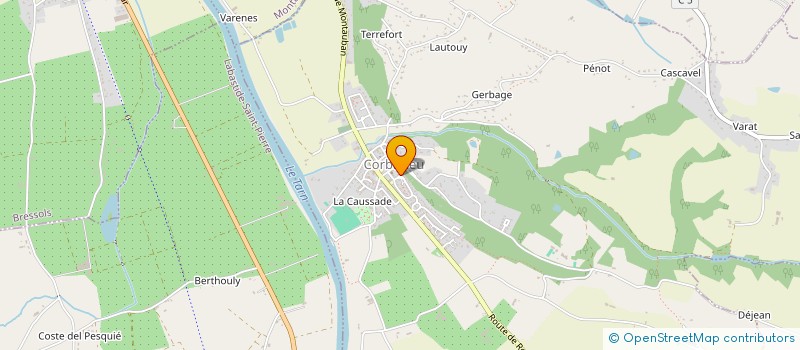 localisation de l'entreprise MADAME LAURENCE STREIFF  CORBARIEU