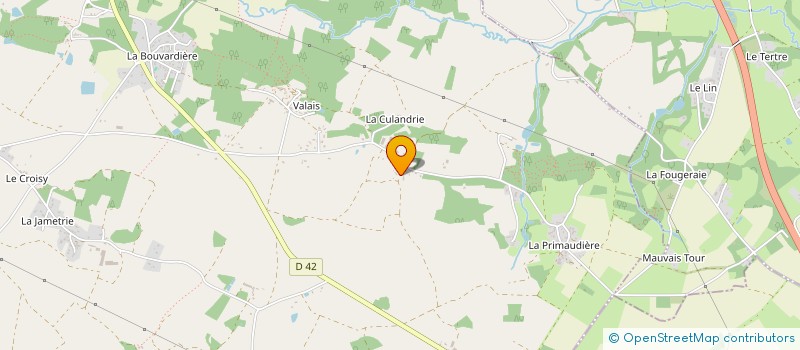 localisation de l'entreprise MADAME LAURENCE SUBILEAU  VIGNEUX-DE-BRETAGNE