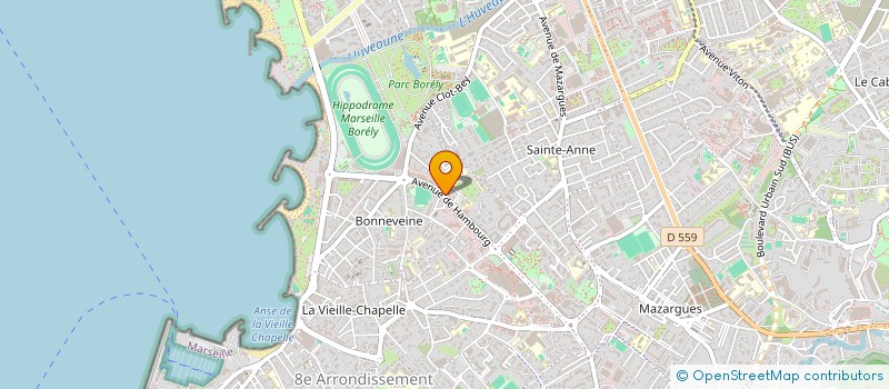 localisation de l'entreprise MADAME LAURENCE TAFANI  MARSEILLE