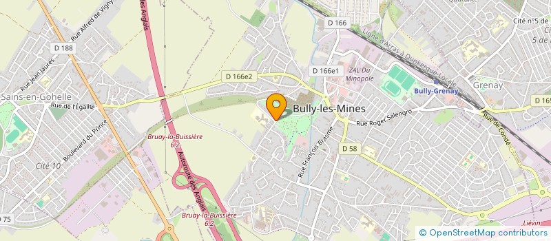 localisation de l'entreprise MADAME LAURENCE TAILLEZ  BULLY-LES-MINES