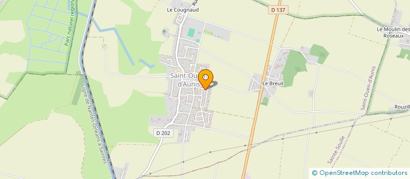 localisation de l'entreprise MADAME LAURENCE TAVERA  SAINT-OUEN-D'AUNIS