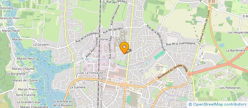 localisation de l'entreprise MADAME LAURENCE TEILLET à LES SABLES D'OLONNE