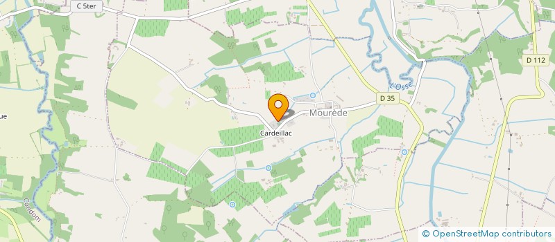 localisation de l'entreprise MADAME LAURENCE TERRADE  CAZAUX D'ANGLES