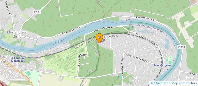 localisation de l'entreprise MADAME LAURENCE TESLA  SAINT-FARGEAU-PONTHIERRY