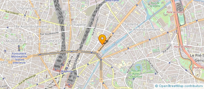 localisation de l'entreprise MADAME LAURENCE THENARD  PARIS