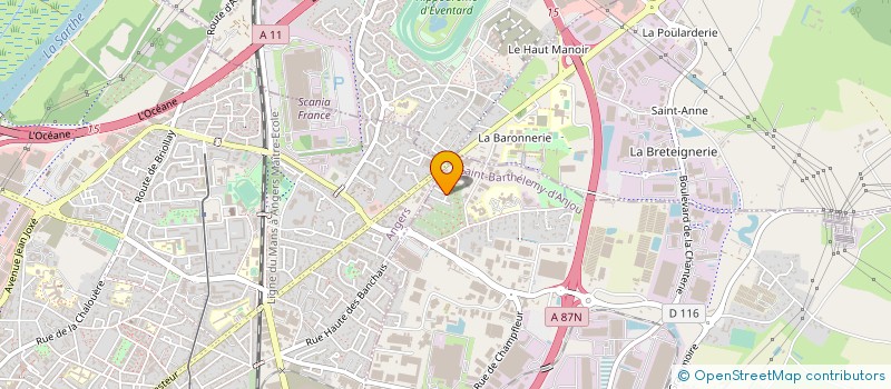 localisation de l'entreprise MADAME LAURENCE THENOZ  SAINT-GELY-DU-FESC