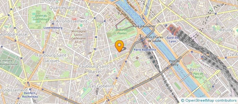 localisation de l'entreprise MADAME LAURENCE THOMAS  PARIS