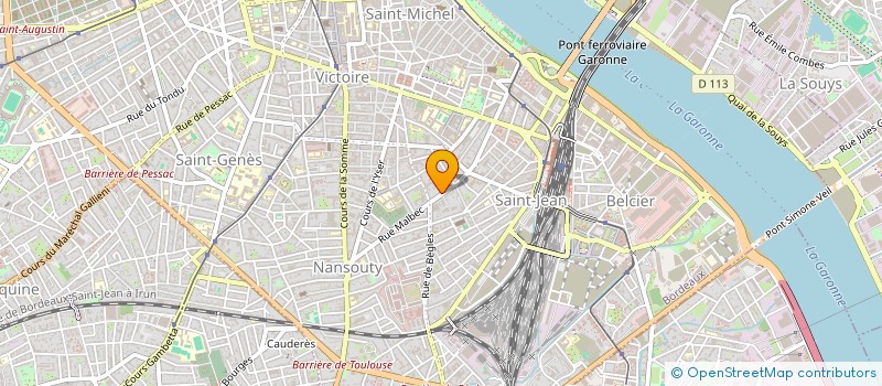 localisation de l'entreprise MADAME LAURENCE TICHIT à BORDEAUX