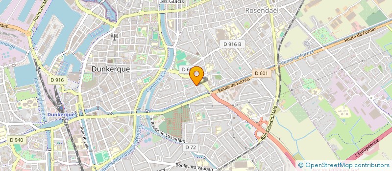 localisation de l'entreprise MADAME LAURENCE TIRMAN à DUNKERQUE